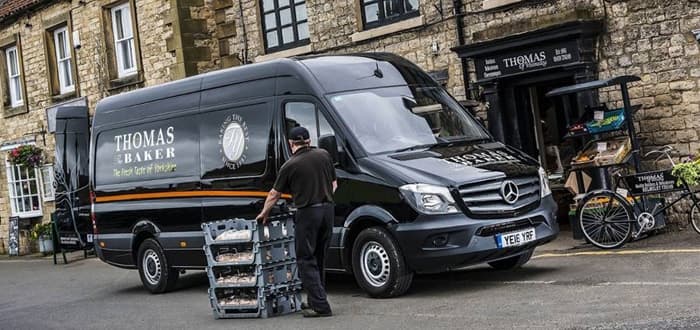 Mercedes-Benz Sprinter’s an early riser for Thomas the Baker.