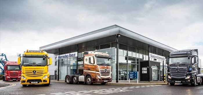 Western Commercial leads from the front with Scotland’s first, dedicated Mercedes-Benz Truck Sales Dealership.