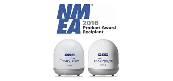 National Marine Electronics Association Recognises KVH Product Excellence with 2016 Awards.
