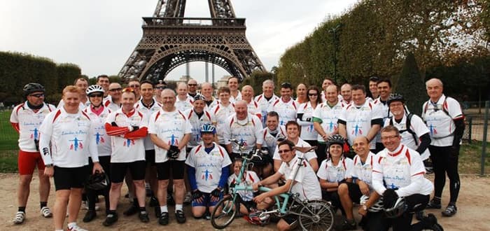 Transaid launches 2017 london to paris cycling challenge.