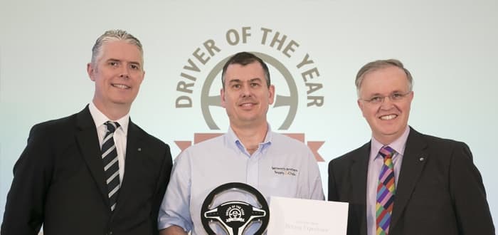 Matthew Pickering named FTA Driver of the Year 2016.