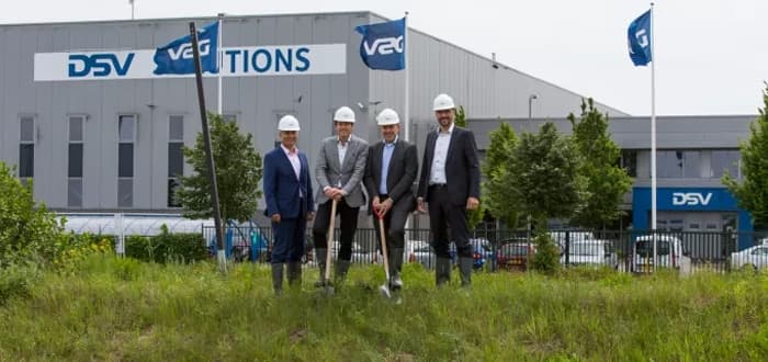 83,000 new m2 of warehouse in Venlo, Netherlands.