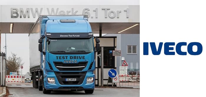 BMW Group Chooses Stralis NP To Test LNG Technology For Its Logistics Operations.