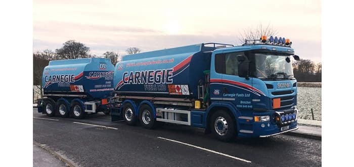 Fuel Steam Ahead For Scottish Oil Delivery Company As Michelin Tyres Make Easy Work Of Tricky Terrain.