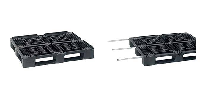 Hygiene And Strength Optimised In New Flow-Through Pallet Design.