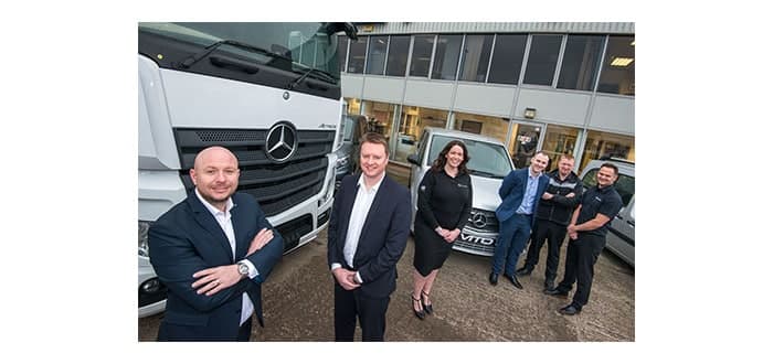 Star Signings Strengthen Mercedes-Benz Dealer Bell Truck and Van.