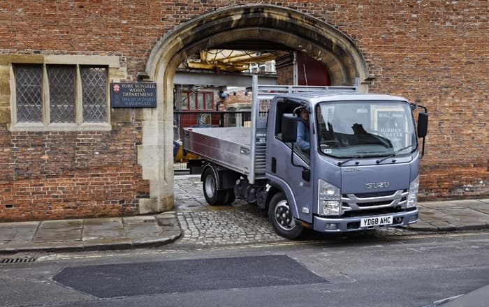 Isuzu Grafter Green Carves Out Its Reputation At Historic York Minster.