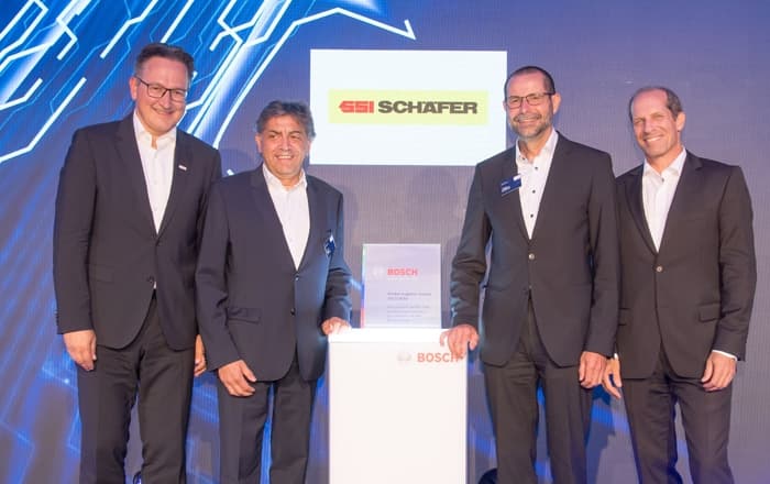 SSI Schaefer Receives Bosch Global Supplier Award.
