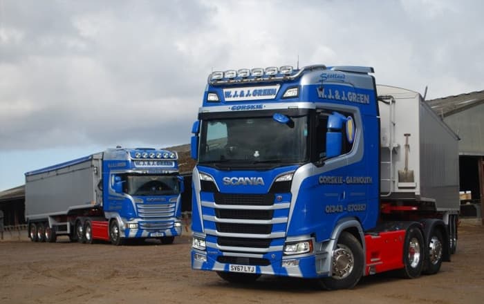 Michelin Tyre Management And Telematics Solution Eliminates Trailer Tyre Failures For WJ&J Green.