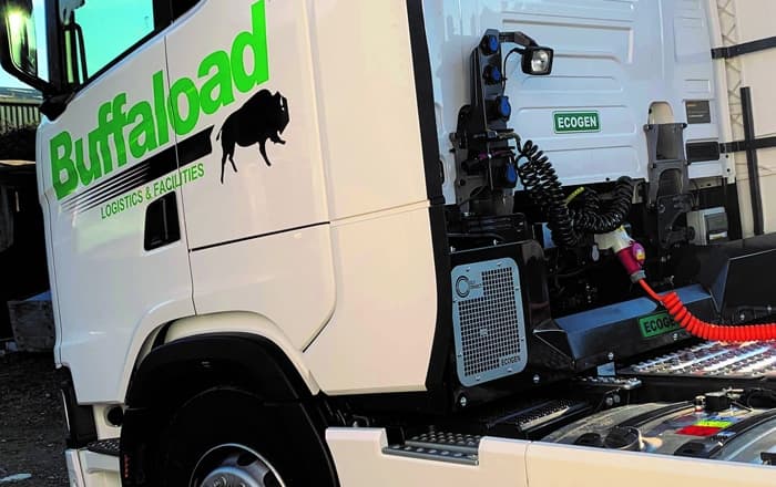 Buffaload Logistics Aim For Diesel-Free Refrigeration With Sustainable Solution From Hultsteins.