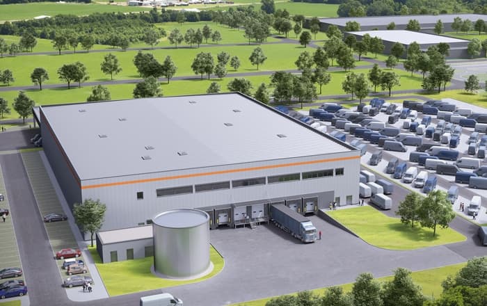Garbe Industrial Real Estate Is Building For Amazon In Emden.
