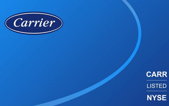 Carrier Becomes Independent, Publicly Traded Company, Begins Trading On New York Stock Exchange.