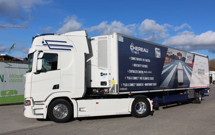 German Logistics Companies Benefit From Thermo King SLXi Hybrid Transport Refrigeration.