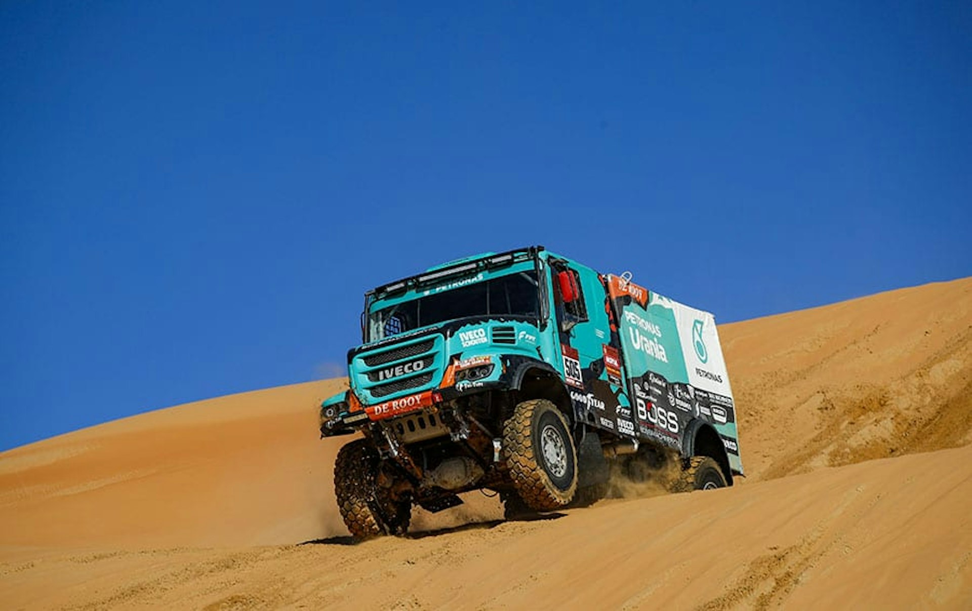 PETRONAS Team De Rooy IVECO is ready to compete in the Dakar 2022 rally