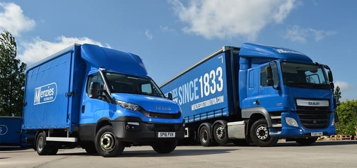 Reliability and flexibility make Fraikin the first choice for Menzies Distribution's paper round.