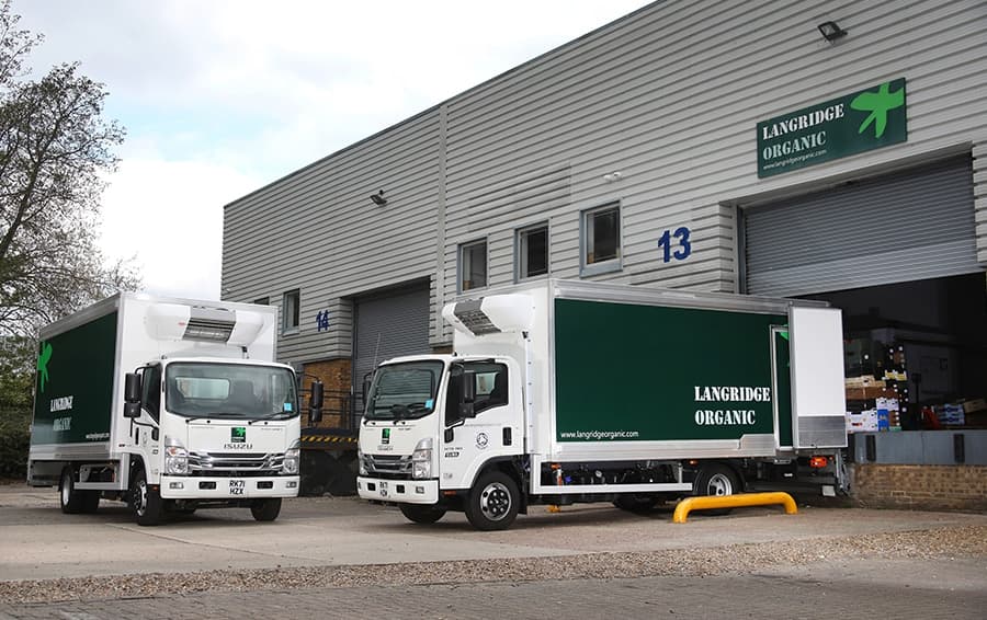 Langridge Organic Products grows its Isuzu distribution fleet, naturally